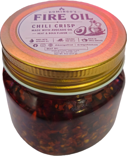 Domingo's Fire Oil - 8oz jar
